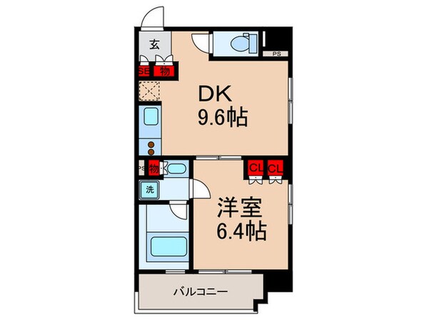 パ－クアクシス東陽町の物件間取画像